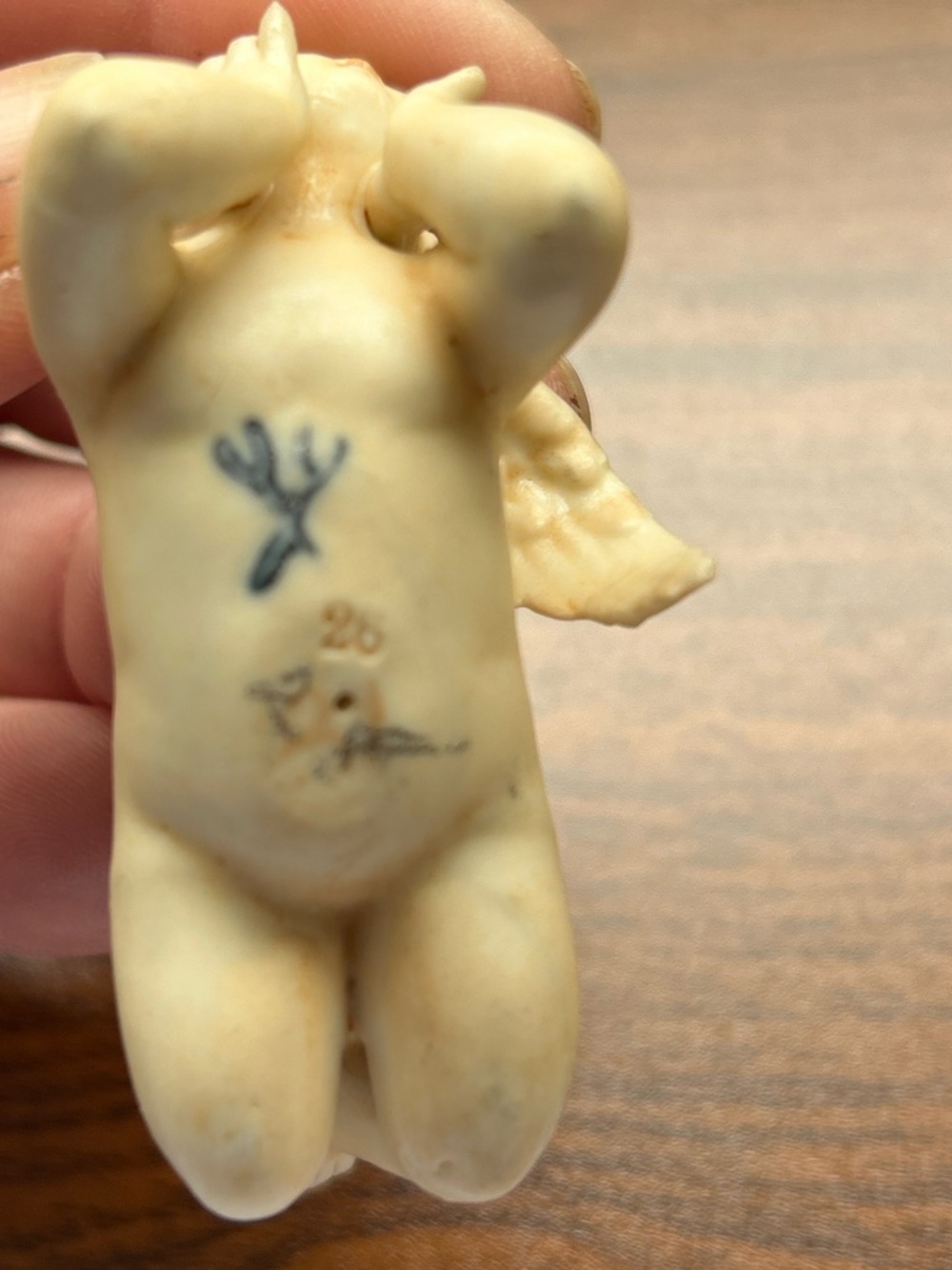 Vintage Cherub Figurines Lot Bisque Porcelain Angels Set - Picture 2 of 14